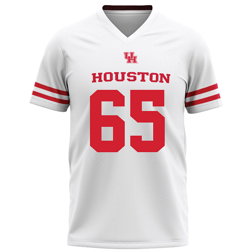 Houston - NCAA Football : Cayden Bowie - White Football Jersey-0
