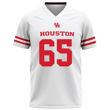 Houston - NCAA Football : Cayden Bowie - White Football Jersey-0