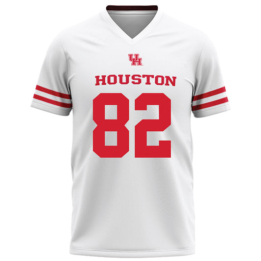 Houston - NCAA Football : Zaylen Cormier - White Football Jersey-0