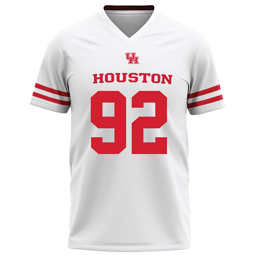 Houston - NCAA Football : Ethan Sanchez - White Football Jersey-0