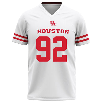 Houston - NCAA Football : Ethan Sanchez - White Football Jersey-0