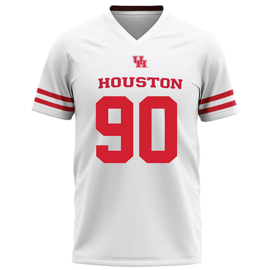 Houston - NCAA Football : Eddie Walls III - White Football Jersey-0