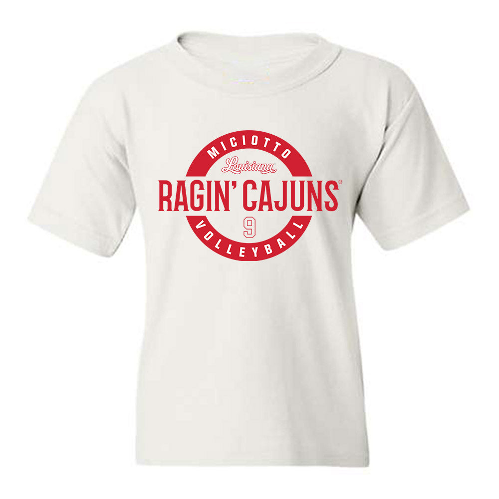 Louisiana - NCAA Women's Volleyball : Kylie Rhyan Miciotto - Classic Fashion Shersey Youth T-Shirt-0