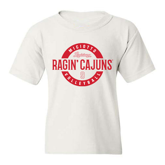 Louisiana - NCAA Women's Volleyball : Rhyan Miciotto - Classic Fashion Shersey Youth T-Shirt-0