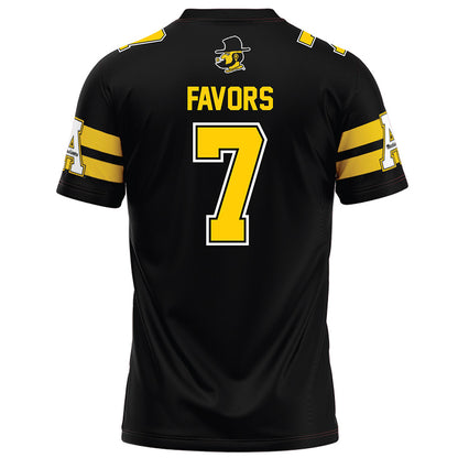 App State - NCAA Football : Jordan Favors - Football Jersey-1