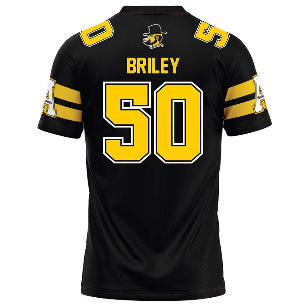 App State - NCAA Football : Jackson Briley - Football Jersey-1