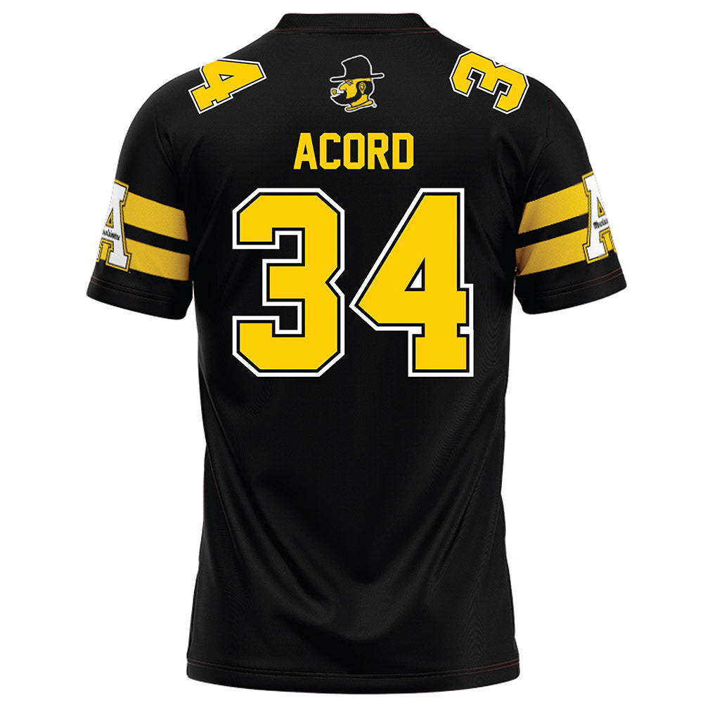 App State - NCAA Football : Joshua Acord - Football Jersey-1
