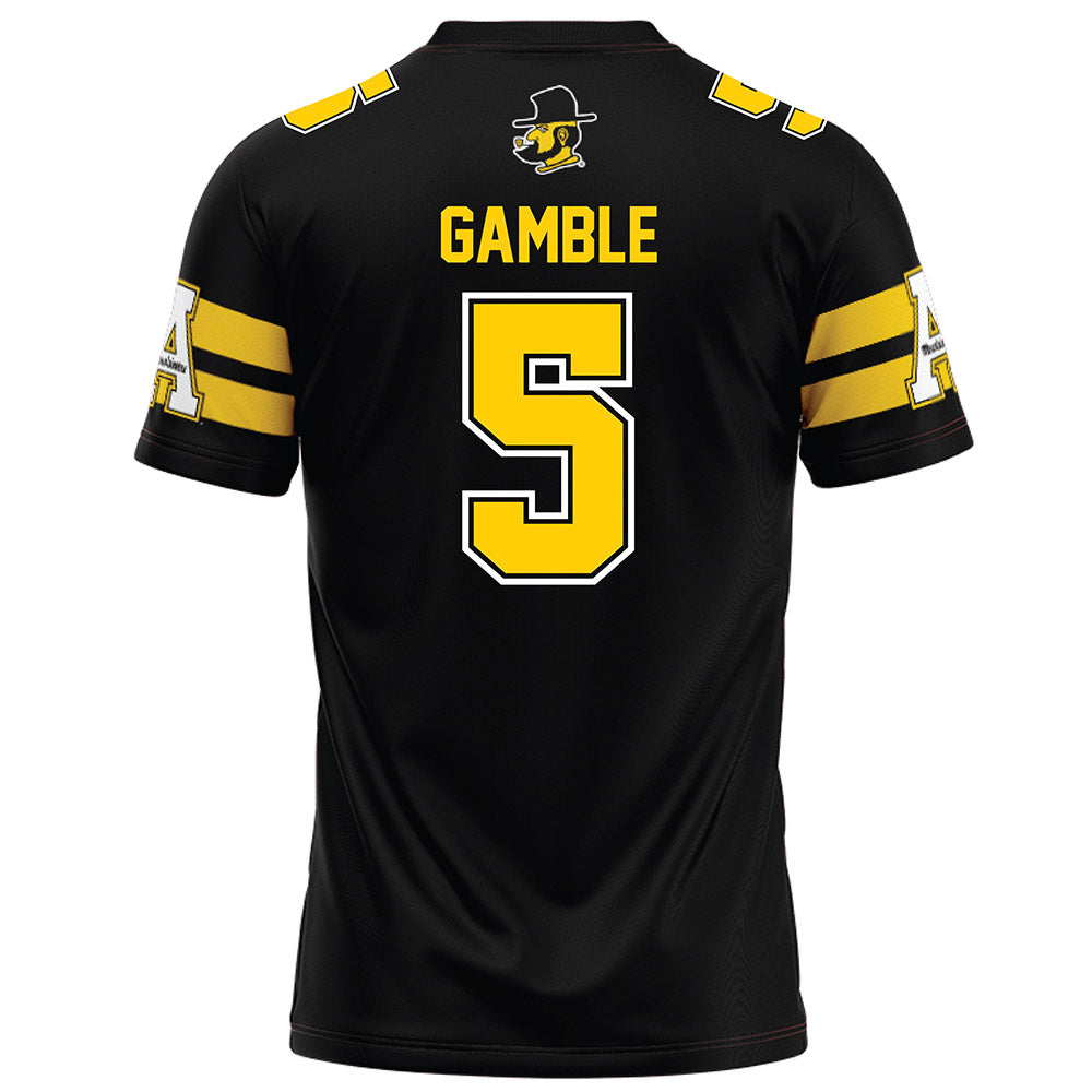 App State - NCAA Football : Zyeir Gamble - Football Jersey-1