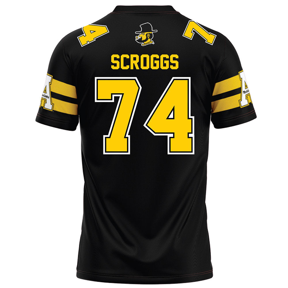 App State - NCAA Football : Griffin Scroggs - Football Jersey-1
