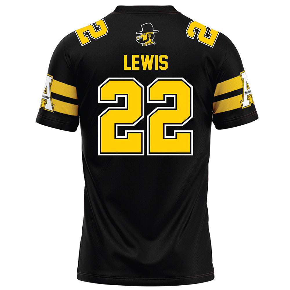 App State - NCAA Football : Jaquari Lewis - Football Jersey-1