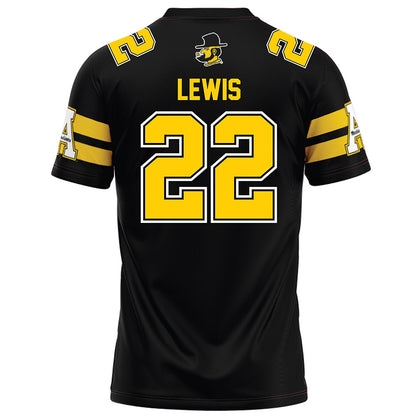 App State - NCAA Football : Jaquari Lewis - Football Jersey-1