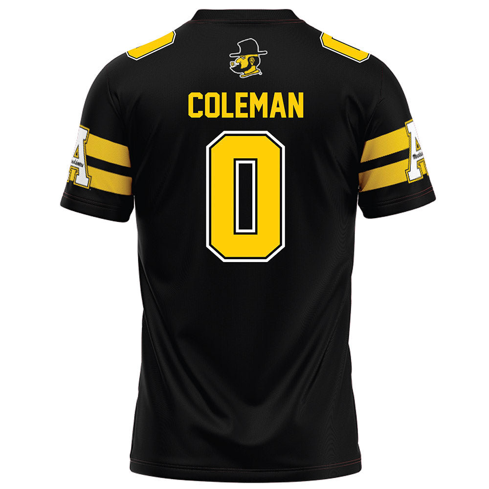 App State - NCAA Football : Doopah Coleman - Football Jersey-1