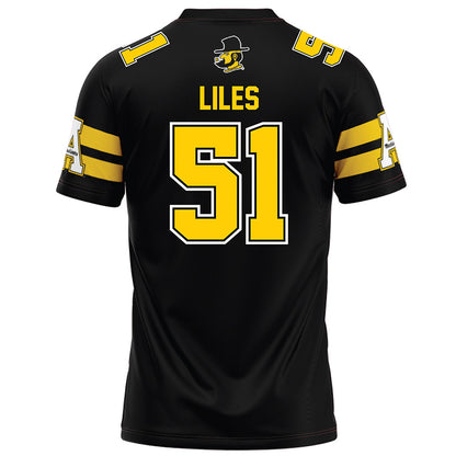 App State - NCAA Football : Kj Liles - Football Jersey-1