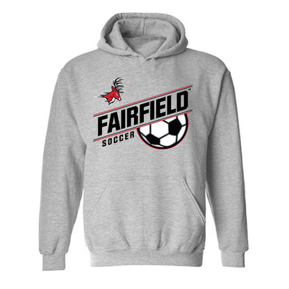 Fairfield - NCAA Men's Soccer : Kris Naicker - Classic Fashion Shersey Hooded Sweatshirt