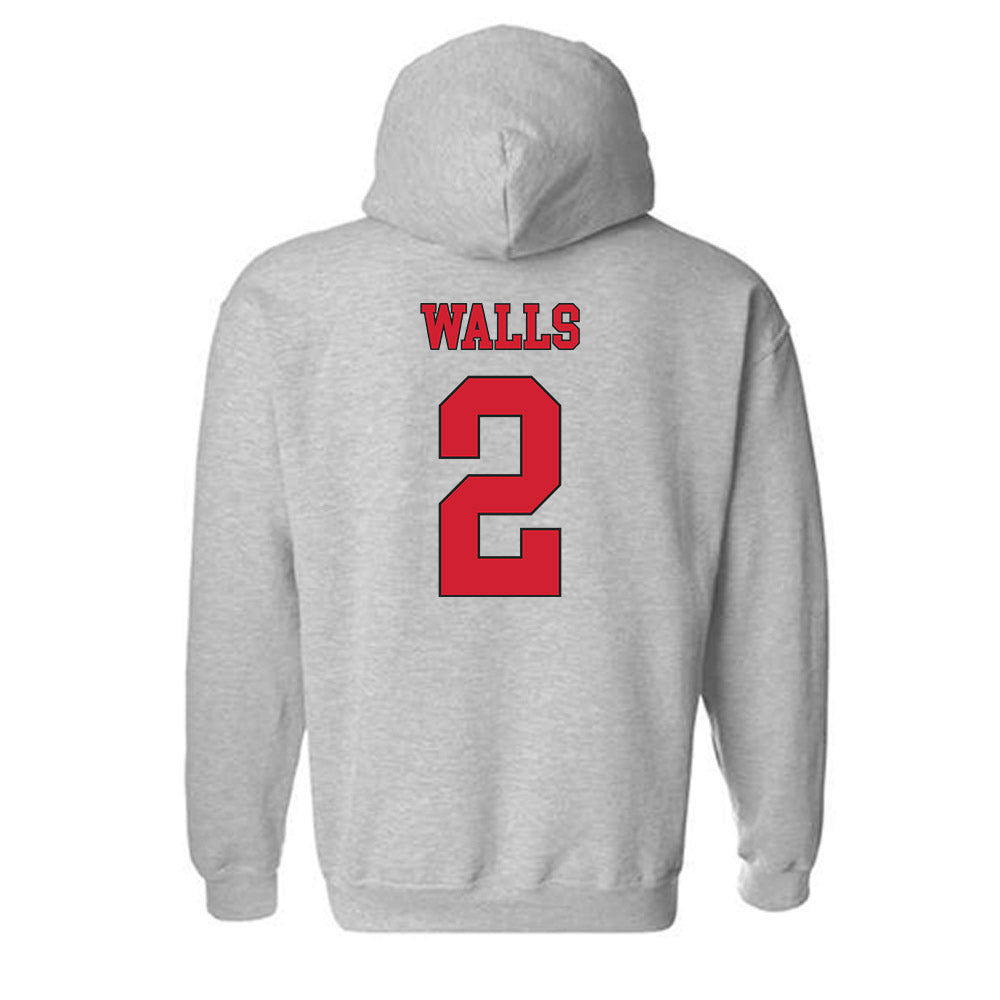 Fairfield - NCAA Softball : Caroline Walls - Classic Fashion Shersey Hooded Sweatshirt-1