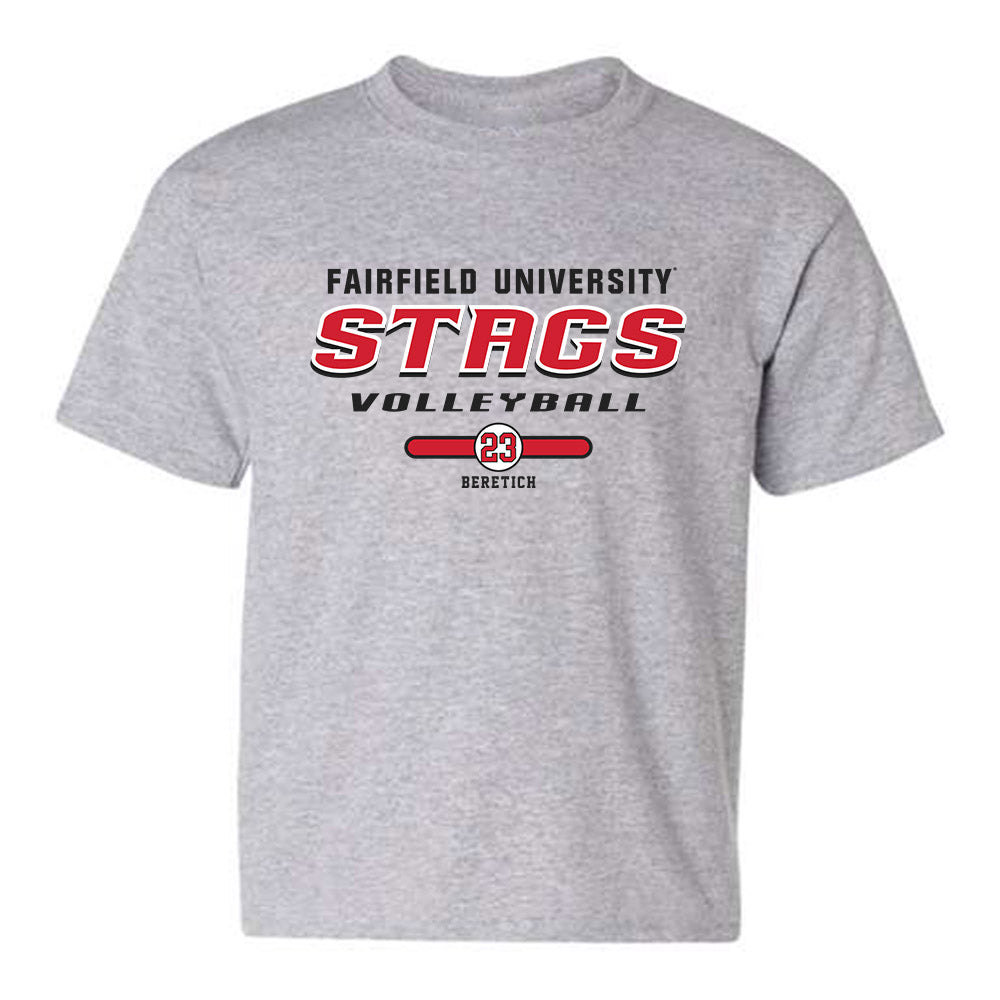 Fairfield - NCAA Women's Volleyball : Emma Beretich - Classic Fashion Shersey Youth T-Shirt