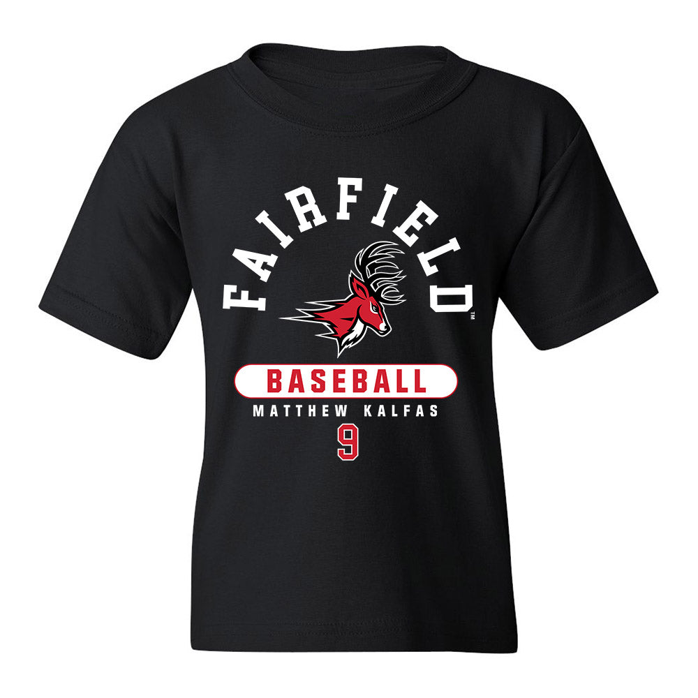 Fairfield - NCAA Baseball : Matthew Kalfas - Classic Fashion Shersey Youth T-Shirt