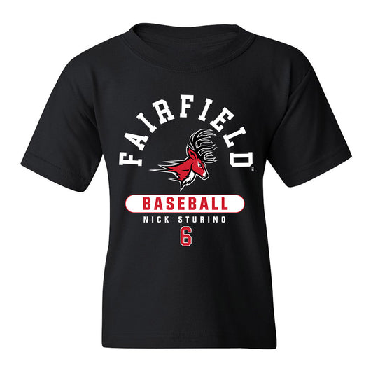 Fairfield - NCAA Baseball : Nick Sturino - Classic Fashion Shersey Youth T-Shirt