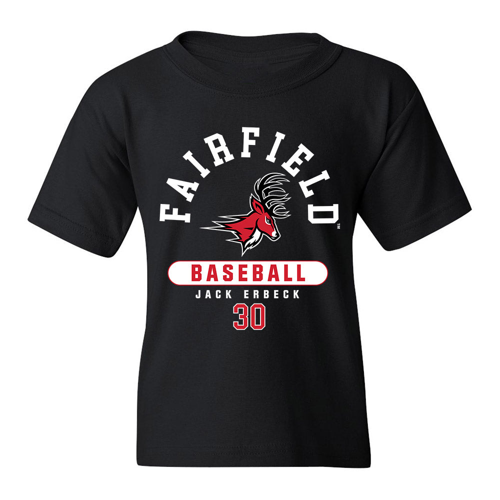 Fairfield - NCAA Baseball : Jack Erbeck - Classic Fashion Shersey Youth T-Shirt