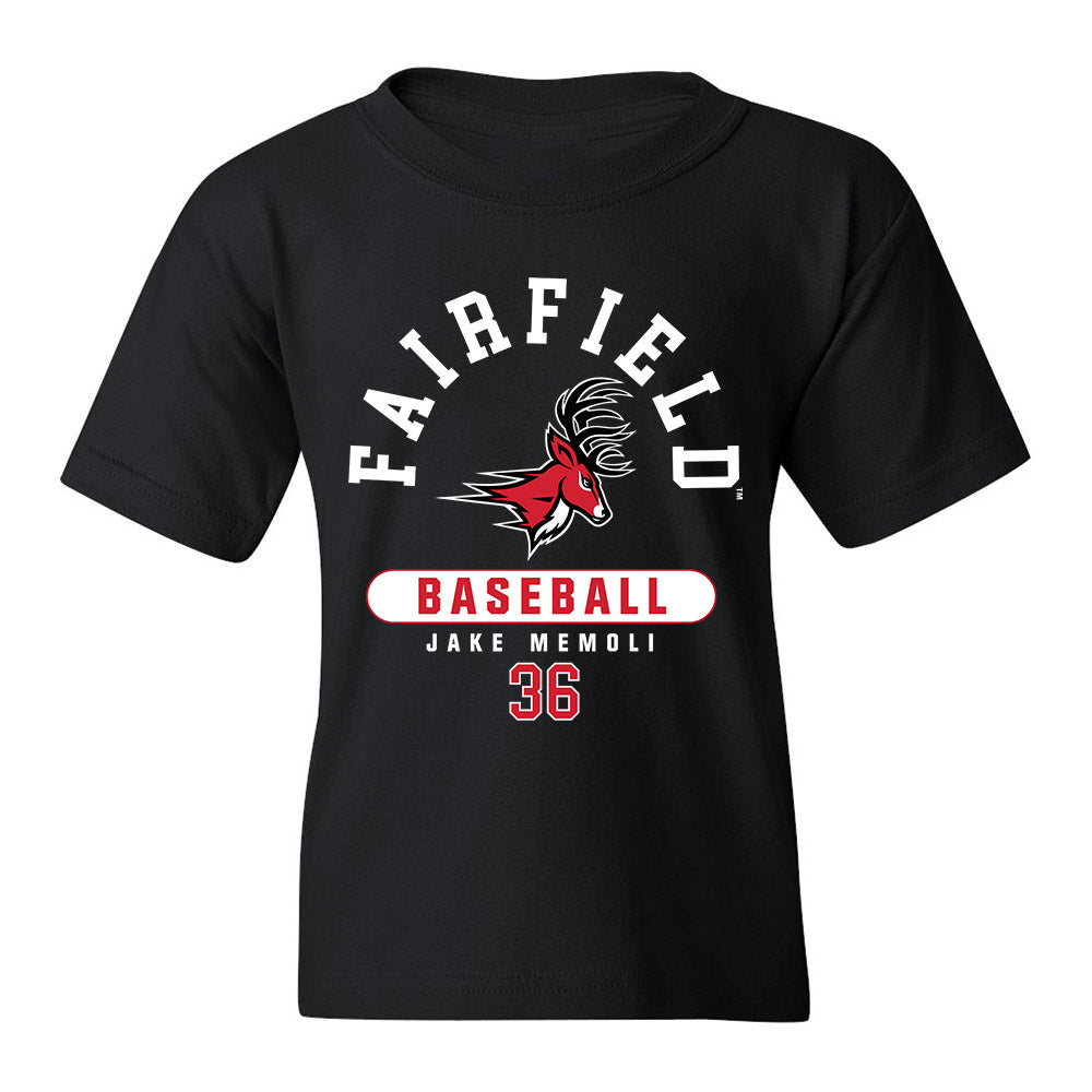 Fairfield - NCAA Baseball : Jake Memoli - Classic Fashion Shersey Youth T-Shirt