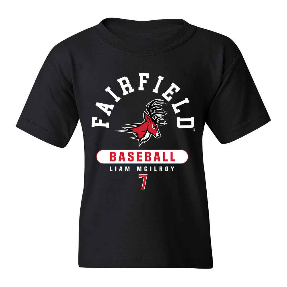 Fairfield - NCAA Baseball : Liam McIlroy - Classic Fashion Shersey Youth T-Shirt