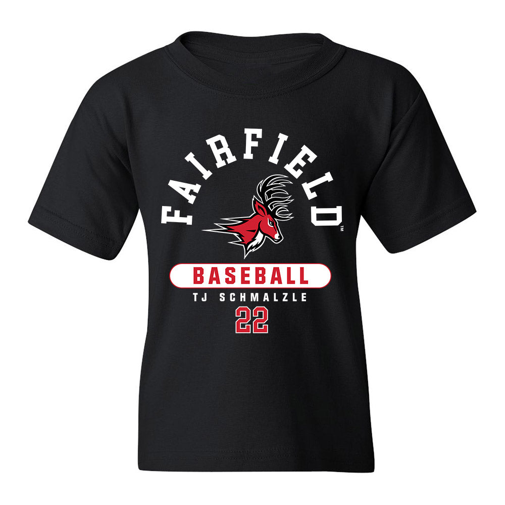 Fairfield - NCAA Baseball : Tj Schmalzle - Classic Fashion Shersey Youth T-Shirt