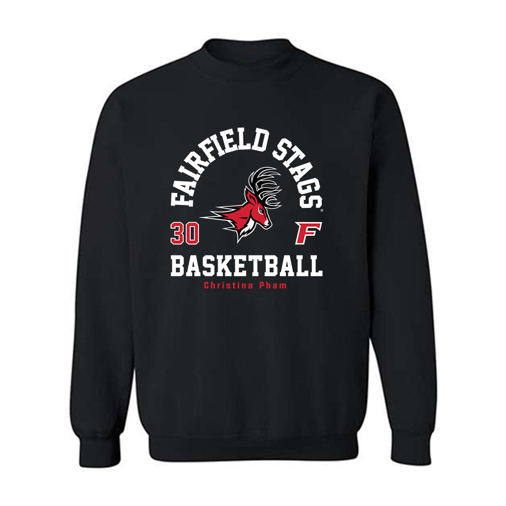 Fairfield - NCAA Women's Basketball : Christina Pham - Classic Fashion Shersey Crewneck Sweatshirt-0