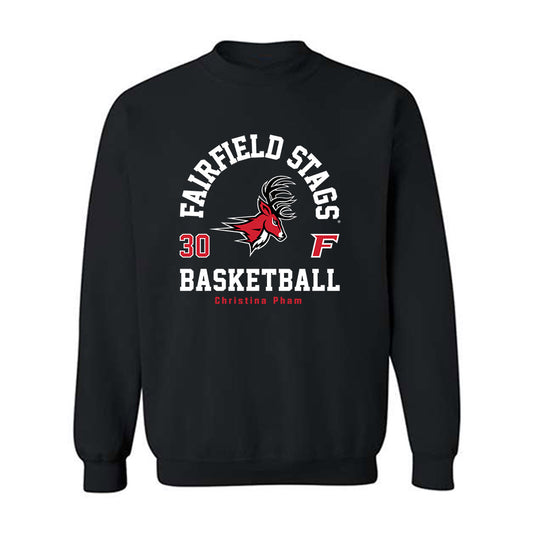 Fairfield - NCAA Women's Basketball : Christina Pham - Classic Fashion Shersey Crewneck Sweatshirt-0