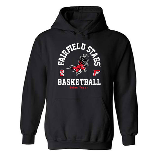 Fairfield - NCAA Women's Basketball : Selen Yusan - Classic Fashion Shersey Hooded Sweatshirt-0