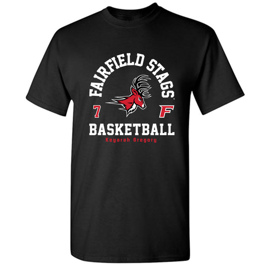 Fairfield - NCAA Women's Basketball : Keyarah Gregory - Classic Fashion Shersey T-Shirt-0