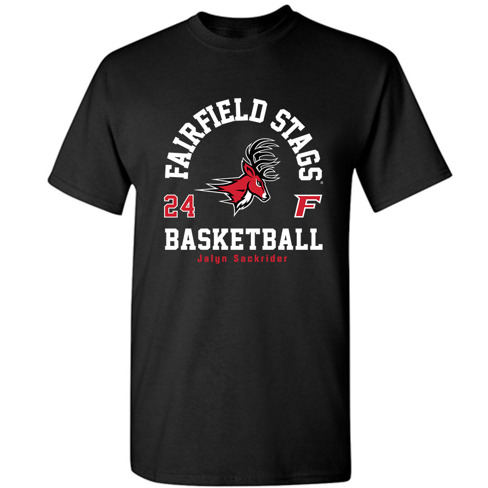 Fairfield - NCAA Women's Basketball : Jalyn Sackrider - Classic Fashion Shersey T-Shirt-0