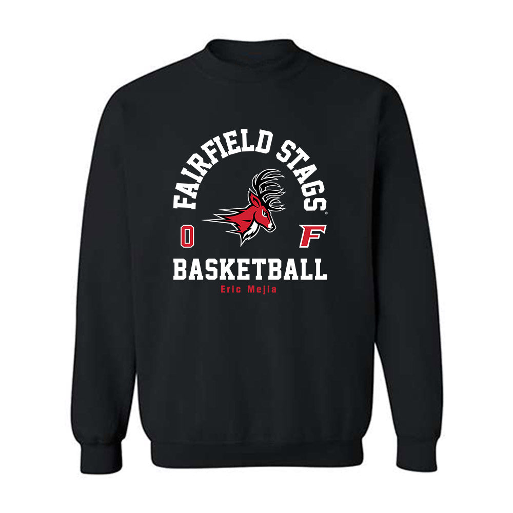 Fairfield - NCAA Men's Basketball : Eric Mejia - Classic Fashion Shersey Crewneck Sweatshirt-0