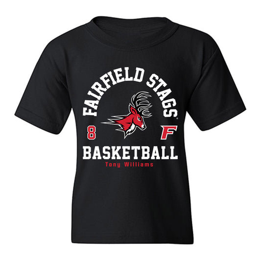Fairfield - NCAA Men's Basketball : Tony Williams - Classic Fashion Shersey Youth T-Shirt-0