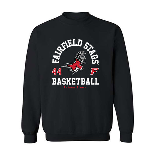 Fairfield - NCAA Women's Basketball : Raiana Brown - Classic Fashion Shersey Crewneck Sweatshirt