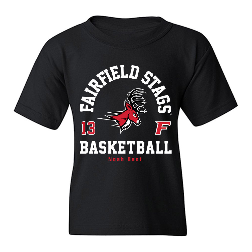 Fairfield - NCAA Men's Basketball : Noah Best - Classic Fashion Shersey Youth T-Shirt-0