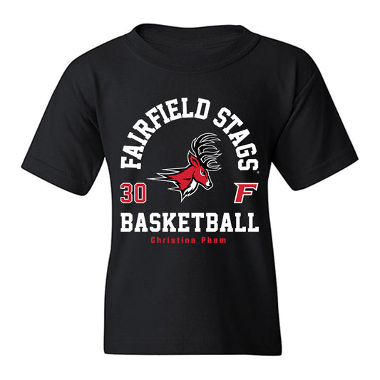 Fairfield - NCAA Women's Basketball : Christina Pham - Classic Fashion Shersey Youth T-Shirt-0