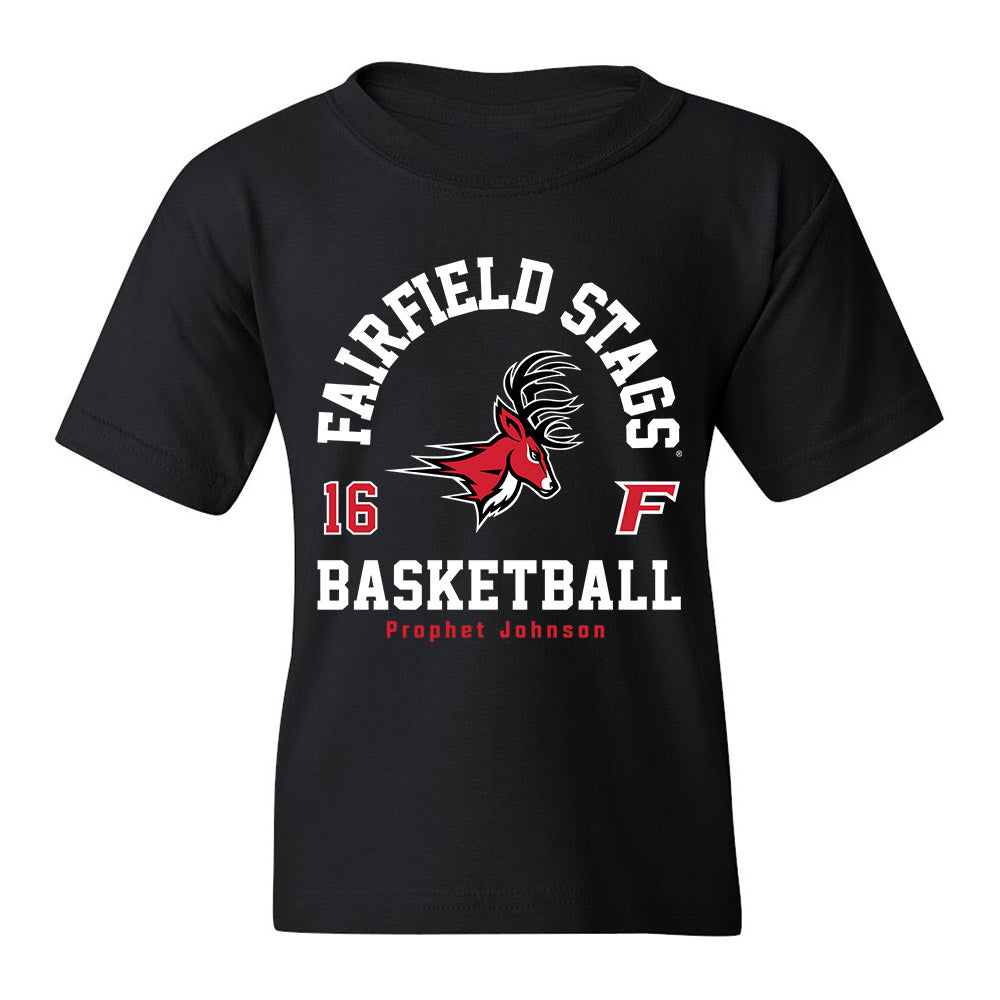 Fairfield - NCAA Men's Basketball : Prophet Johnson - Classic Fashion Shersey Youth T-Shirt