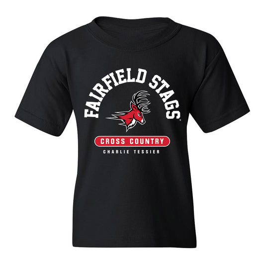 Fairfield - NCAA Men's Cross Country : Charlie Tessier - Classic Fashion Shersey Youth T-Shirt