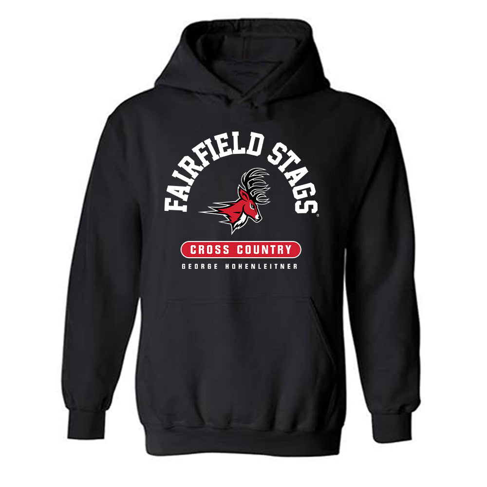 Fairfield - NCAA Men's Cross Country : George Hohenleitner - Classic Fashion Shersey Hooded Sweatshirt