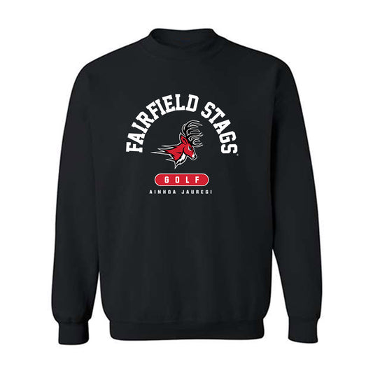 Fairfield - NCAA Women's Golf : Ainhoa Jauregi - Classic Fashion Shersey Crewneck Sweatshirt-0