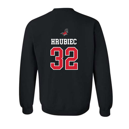 Fairfield - NCAA Men's Lacrosse : Bryce Hrubiec - Classic Fashion Shersey Crewneck Sweatshirt-1