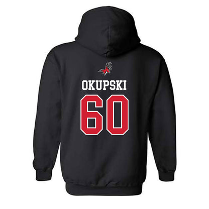 Fairfield - NCAA Men's Lacrosse : John Okupski - Classic Fashion Shersey Hooded Sweatshirt