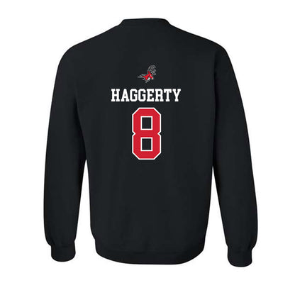 Fairfield - NCAA Women's Lacrosse : Kelly Haggerty - Classic Fashion Shersey Crewneck Sweatshirt-1