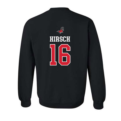 Fairfield - NCAA Men's Lacrosse : Owen Hirsch - Classic Fashion Shersey Crewneck Sweatshirt-1