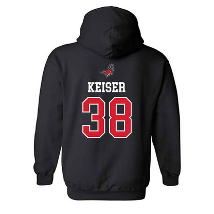 Fairfield - NCAA Men's Lacrosse : Evan Keiser - Classic Fashion Shersey Hooded Sweatshirt