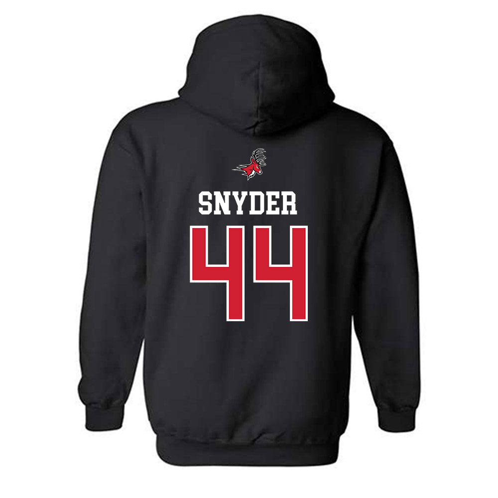 Fairfield - NCAA Men's Lacrosse : Will Snyder - Classic Fashion Shersey Hooded Sweatshirt