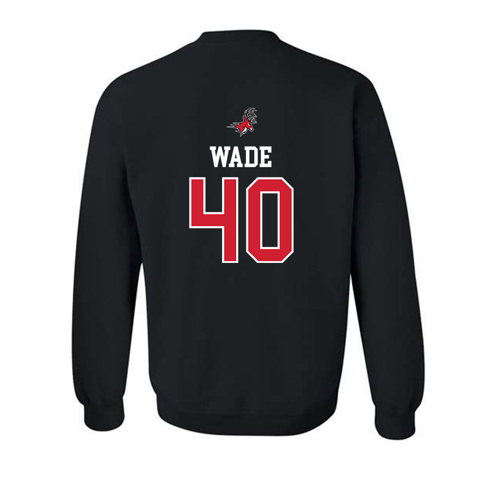 Fairfield - NCAA Men's Lacrosse : Jeremiah Wade - Classic Fashion Shersey Crewneck Sweatshirt