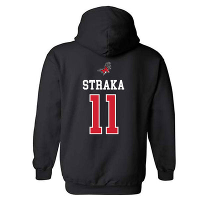 Fairfield - NCAA Women's Lacrosse : Stella Straka - Classic Fashion Shersey Hooded Sweatshirt-1