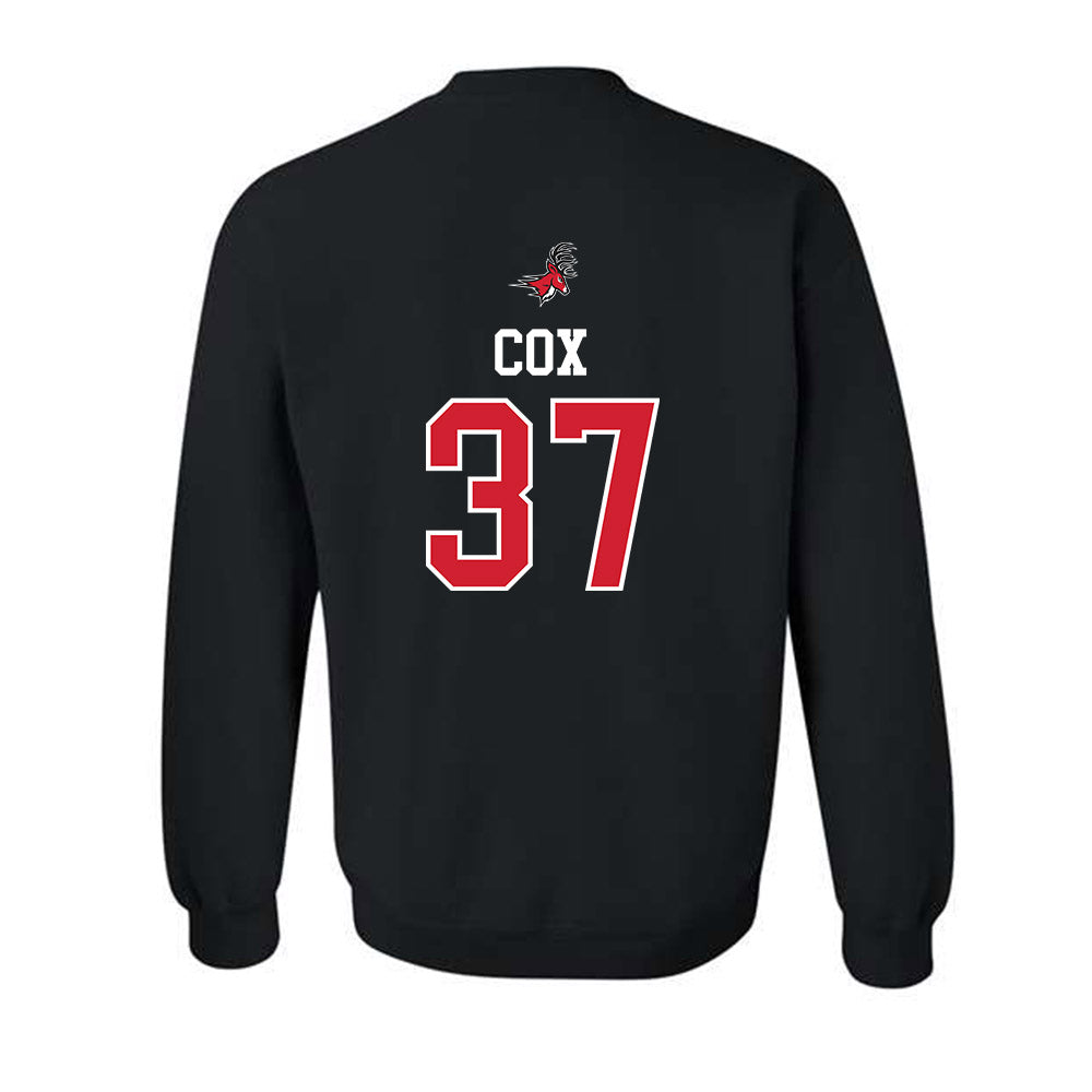 Fairfield - NCAA Men's Lacrosse : Jack Cox - Classic Fashion Shersey Crewneck Sweatshirt-1