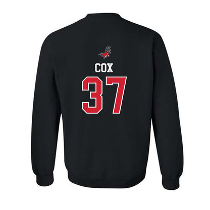 Fairfield - NCAA Men's Lacrosse : Jack Cox - Classic Fashion Shersey Crewneck Sweatshirt-1